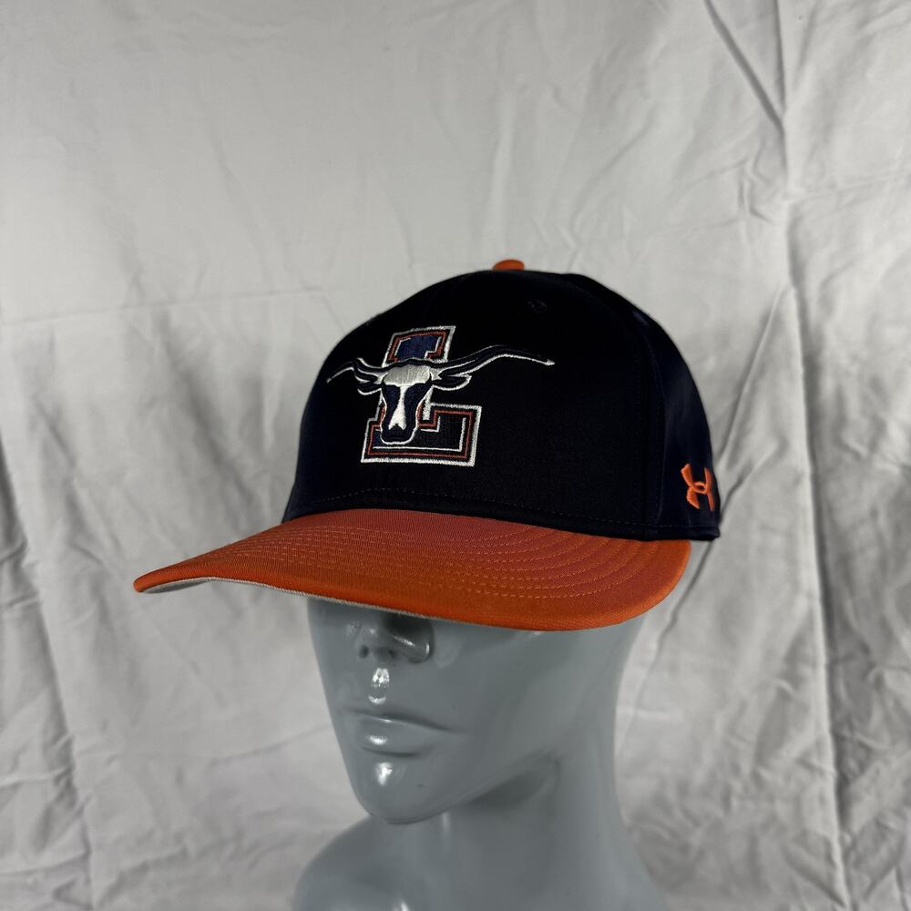 Legacy High School Hat Cap Fitted Mens Medium Baseball Sports Longhorns